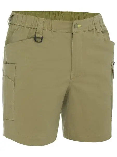 Bisley Stretch Cotton Elastic Waist Short BSHC1018 - City Workwear